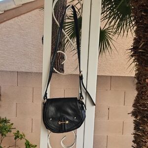 Charming Charlie Black Crossbody Bag